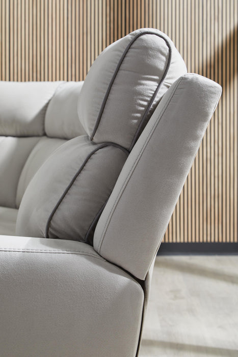 Social Pointe Reclining Sectional with Storage Console - US Furniture & Mattress (Waterbury,CT)*
