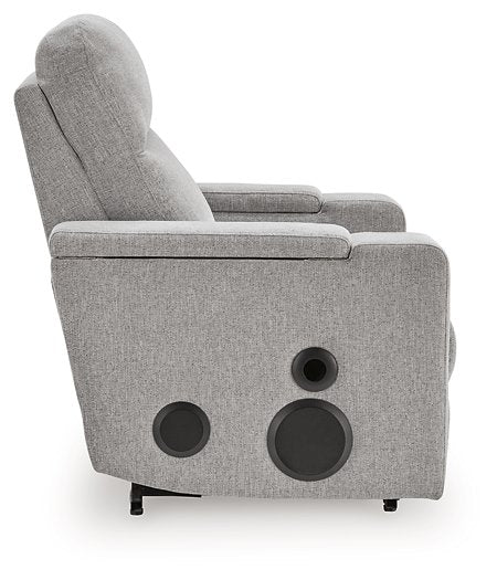 Pineland Power Glider Recliner with Audio System - US Furniture & Mattress (Waterbury,CT)*