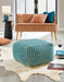 Brynnsen Pouf - US Furniture & Mattress (Waterbury,CT)*