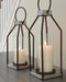 Diedrick Lantern (Set of 2) - US Furniture & Mattress (Waterbury,CT)*