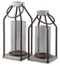 Diedrick Lantern (Set of 2) - US Furniture & Mattress (Waterbury,CT)*