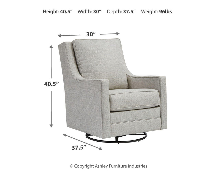 Kambria Swivel Glider Accent Chair - US Furniture & Mattress (Waterbury,CT)*