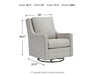 Kambria Swivel Glider Accent Chair - US Furniture & Mattress (Waterbury,CT)*
