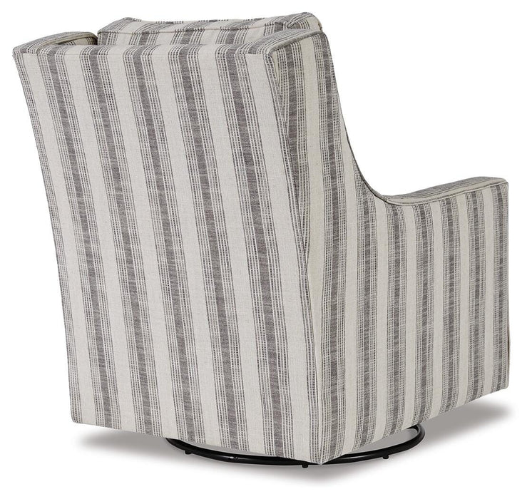 Kambria Swivel Glider Accent Chair - US Furniture & Mattress (Waterbury,CT)*