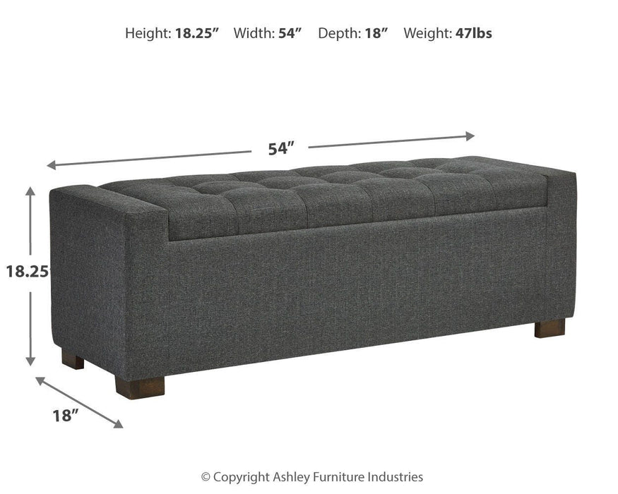Cortwell Storage Bench - US Furniture & Mattress (Waterbury,CT)*