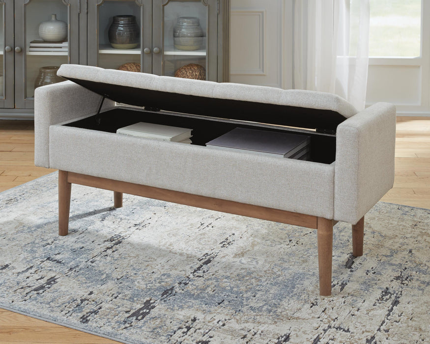 Briarson Storage Bench - US Furniture & Mattress (Waterbury,CT)*