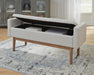 Briarson Storage Bench - US Furniture & Mattress (Waterbury,CT)*