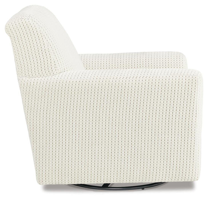 Herstow Swivel Glider Accent Chair - US Furniture & Mattress (Waterbury,CT)*