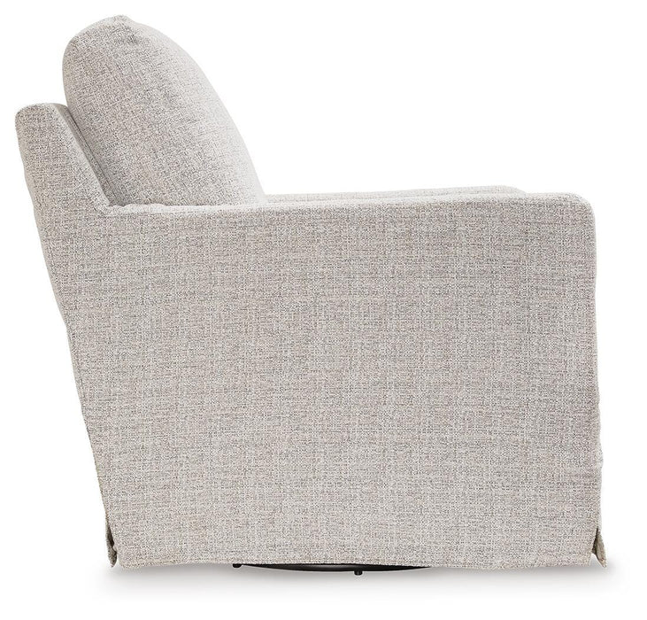 Nenana Next-Gen Nuvella Swivel Glider Accent Chair - US Furniture & Mattress (Waterbury,CT)*