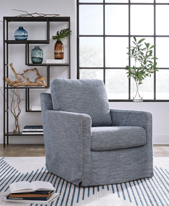 Nenana Next-Gen Nuvella Swivel Glider Accent Chair - US Furniture & Mattress (Waterbury,CT)*