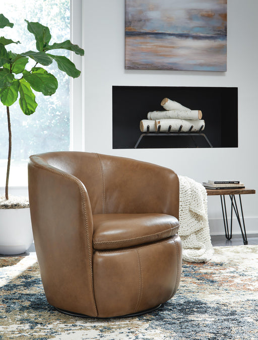 Kierreys Swivel Accent Chair - US Furniture & Mattress (Waterbury,CT)*