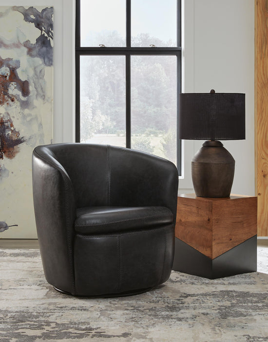 Kierreys Swivel Chair - US Furniture & Mattress (Waterbury,CT)*
