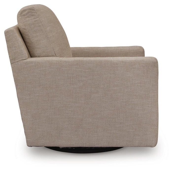 Freybourne Next-Gen Nuvella Swivel Accent Chair - US Furniture & Mattress (Waterbury,CT)*
