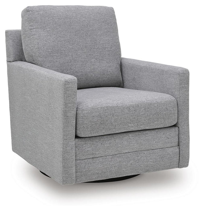 Freybourne Next-Gen Nuvella Swivel Accent Chair - US Furniture & Mattress (Waterbury,CT)*