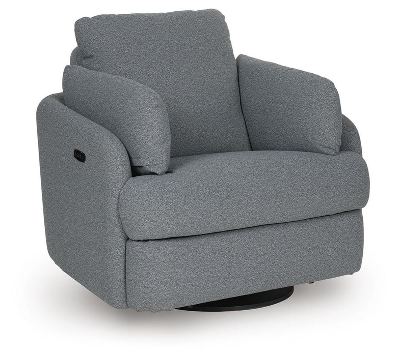 Alainmont Next-Gen Nuvella Swivel Power Recliner - US Furniture & Mattress (Waterbury,CT)*