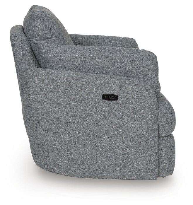 Alainmont Next-Gen Nuvella Swivel Power Recliner - US Furniture & Mattress (Waterbury,CT)*