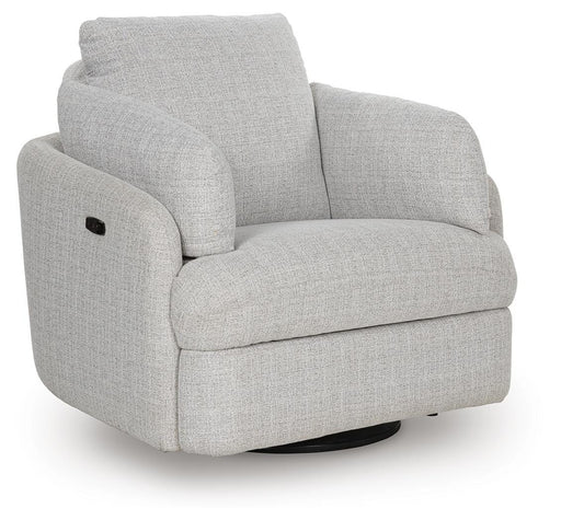 Alainmont Next-Gen Nuvella Swivel Power Recliner - US Furniture & Mattress (Waterbury,CT)*