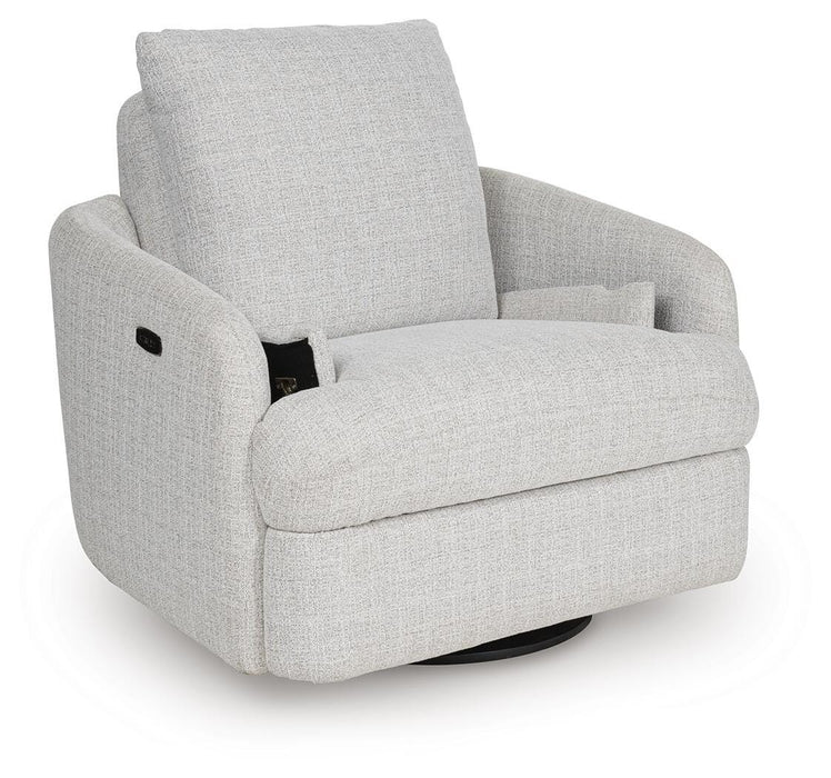 Alainmont Next-Gen Nuvella Swivel Power Recliner - US Furniture & Mattress (Waterbury,CT)*