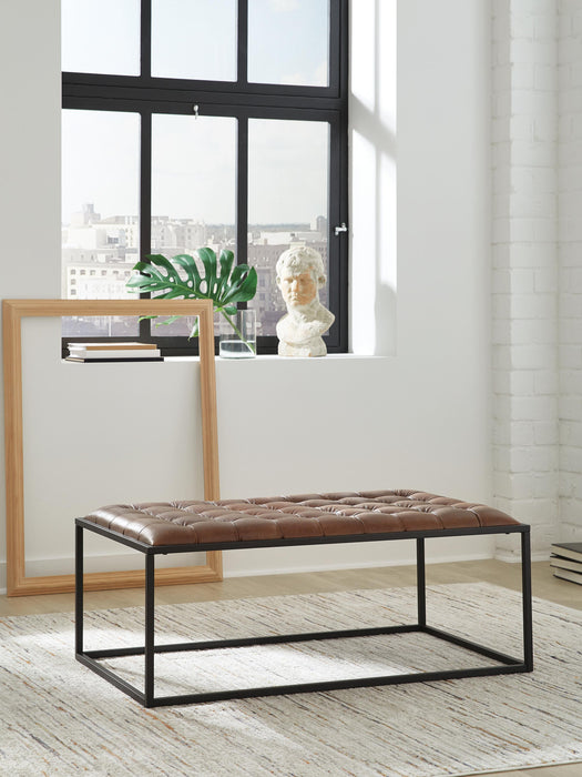 Junsor Coffee Table Ottoman - US Furniture & Mattress (Waterbury,CT)*
