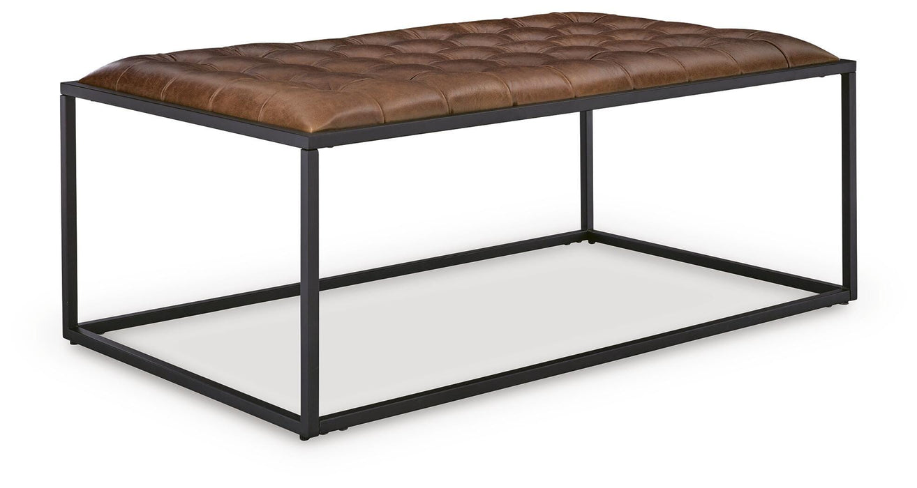 Junsor Coffee Table Ottoman - US Furniture & Mattress (Waterbury,CT)*