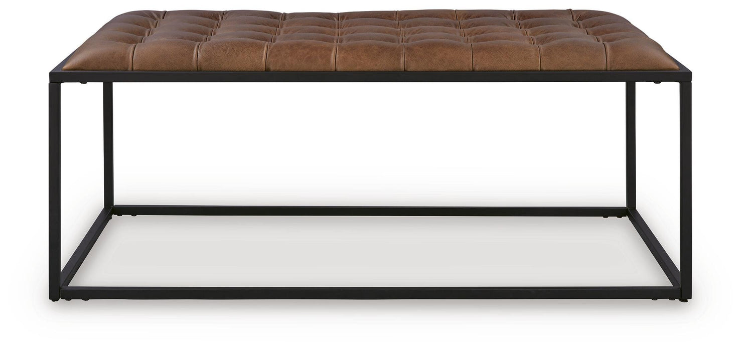 Junsor Coffee Table Ottoman - US Furniture & Mattress (Waterbury,CT)*