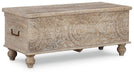 Fossil Ridge Storage Bench - US Furniture & Mattress (Waterbury,CT)*