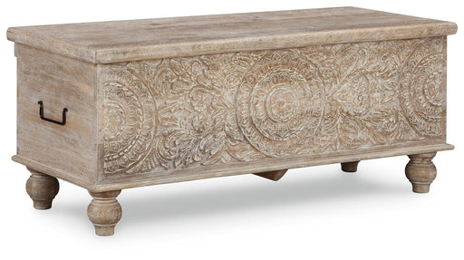 Fossil Ridge Storage Bench - US Furniture & Mattress (Waterbury,CT)*