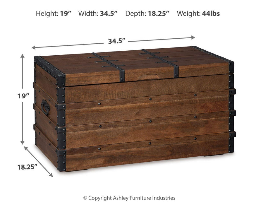 Kettleby Storage Trunk - US Furniture & Mattress (Waterbury,CT)*