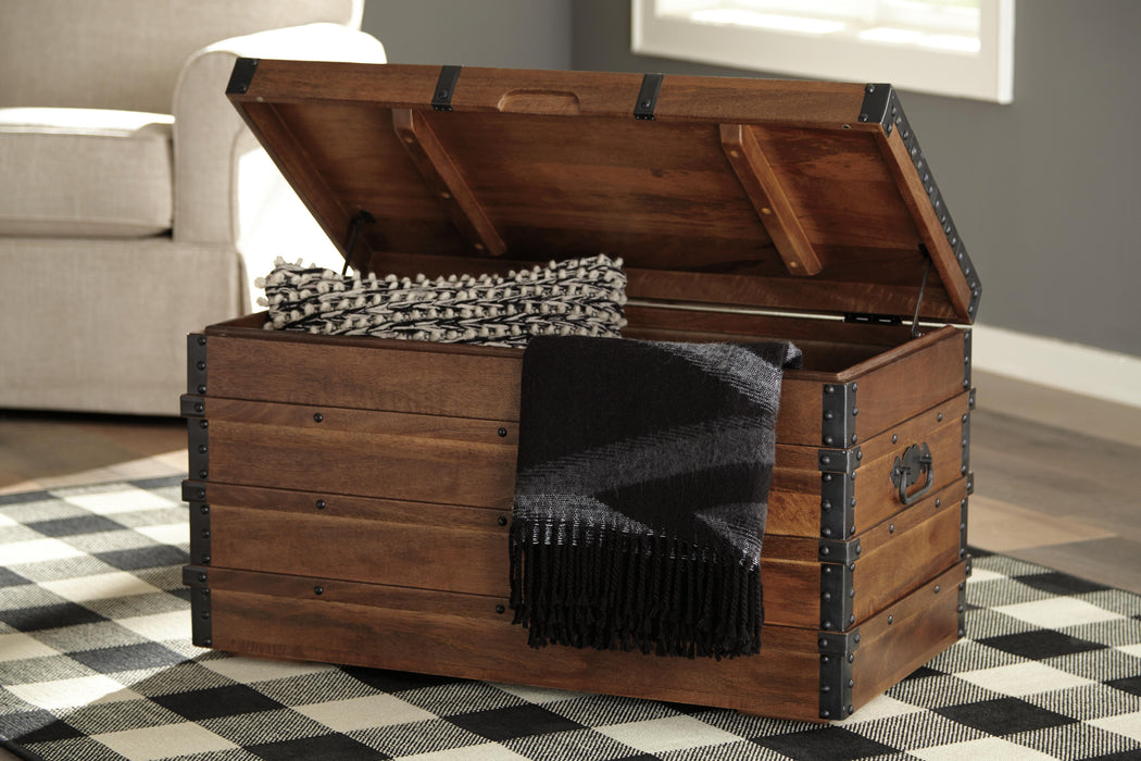 Kettleby Storage Trunk - US Furniture & Mattress (Waterbury,CT)*