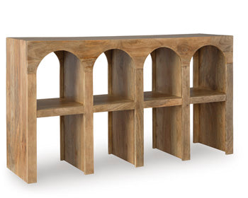 Luzmanacy Console Sofa Table - US Furniture & Mattress (Waterbury,CT)*