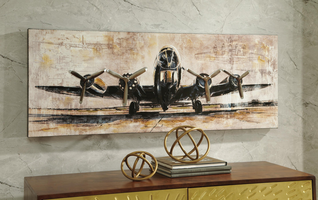 Kalene Wall Art - US Furniture & Mattress (Waterbury,CT)*