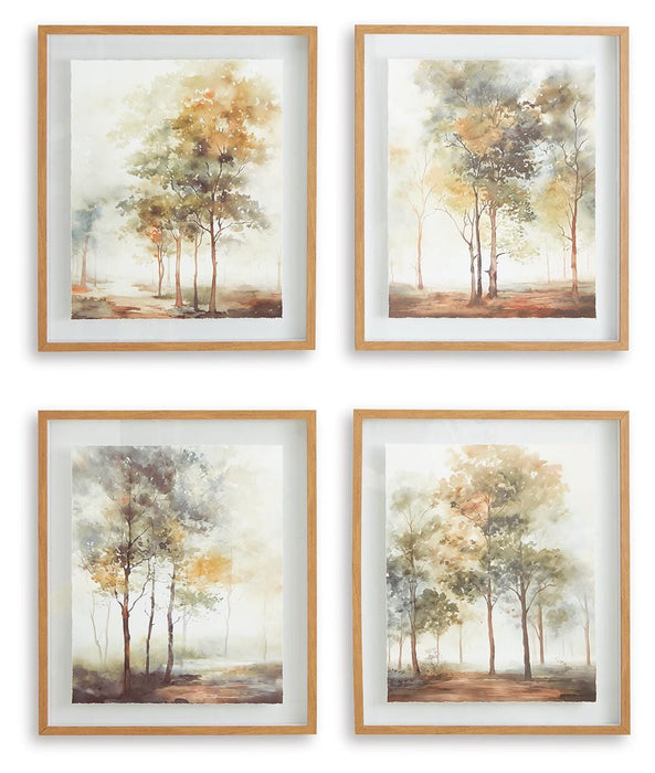 Bryneford Wall Art (Set of 4) - US Furniture & Mattress (Waterbury,CT)*