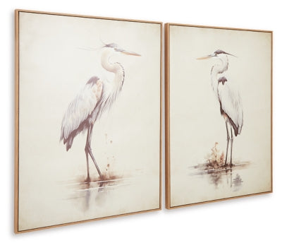 Aubinell Wall Art (Set of 2) - US Furniture & Mattress (Waterbury,CT)*