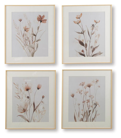 Chettings Wall Art (Set of 4) - US Furniture & Mattress (Waterbury,CT)*