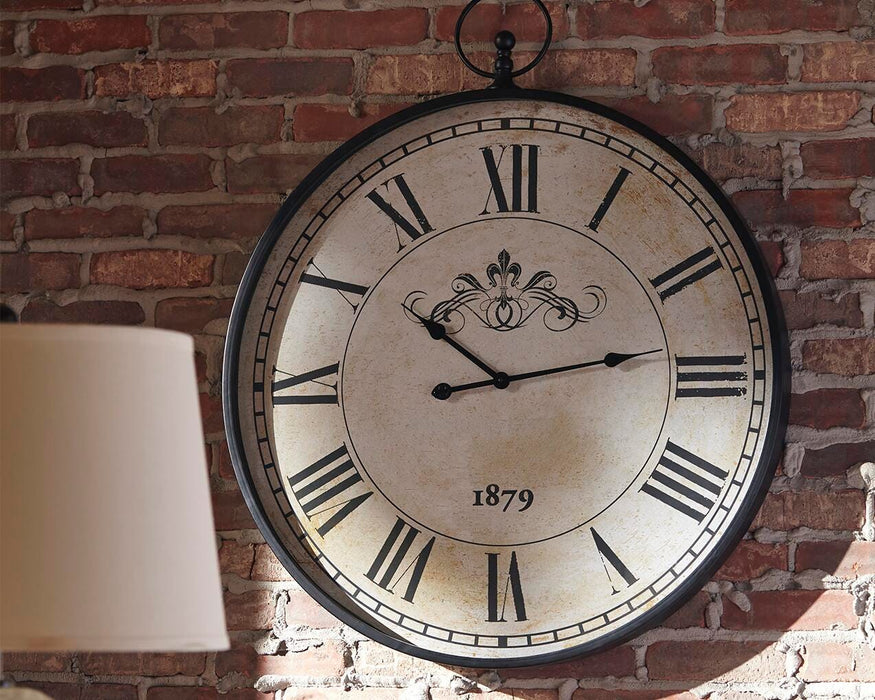 Augustina Wall Clock - US Furniture & Mattress (Waterbury,CT)*