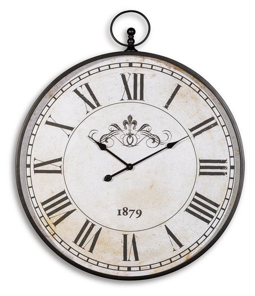 Augustina Wall Clock - US Furniture & Mattress (Waterbury,CT)*