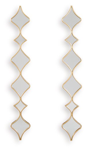 Harriswood Accent Mirror Set (Set of 2) - US Furniture & Mattress (Waterbury,CT)*