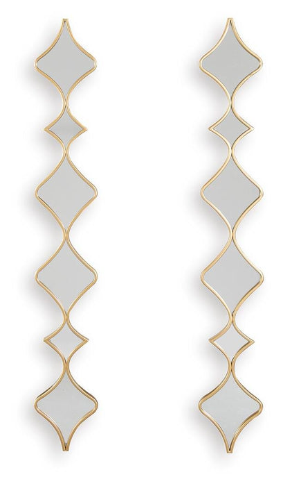 Harriswood Accent Mirror Set (Set of 2) - US Furniture & Mattress (Waterbury,CT)*
