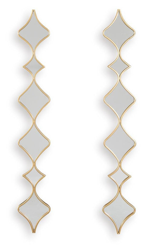 Harriswood Accent Mirror Set (Set of 2) - US Furniture & Mattress (Waterbury,CT)*