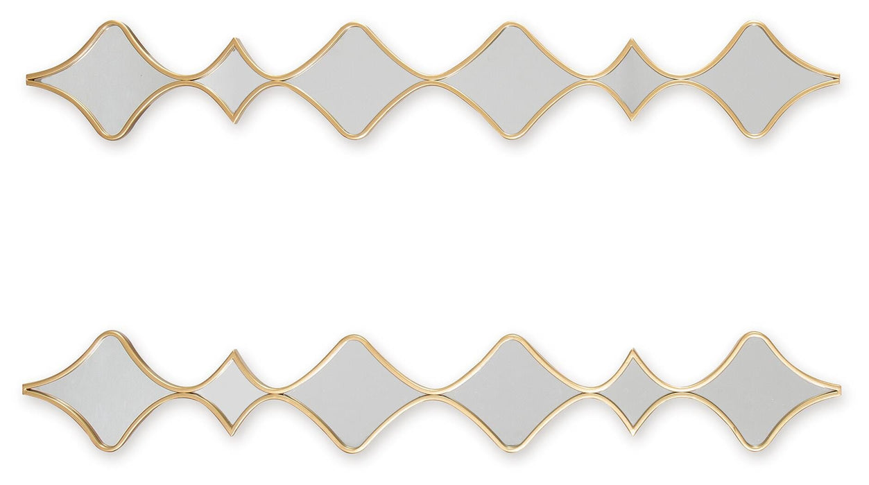 Harriswood Accent Mirror Set (Set of 2) - US Furniture & Mattress (Waterbury,CT)*
