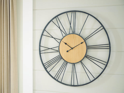 Brockett Wall Clock - US Furniture & Mattress (Waterbury,CT)*