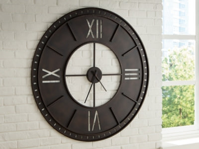 Lytle Wall Clock - US Furniture & Mattress (Waterbury,CT)*