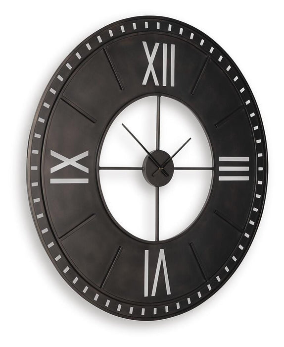 Lytle Wall Clock - US Furniture & Mattress (Waterbury,CT)*
