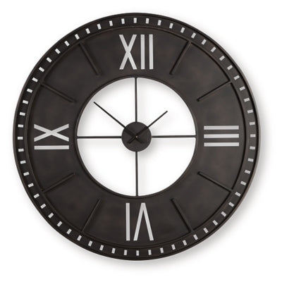 Lytle Wall Clock - US Furniture & Mattress (Waterbury,CT)*