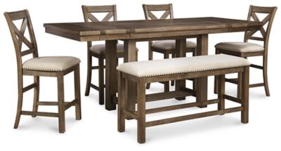 Moriville Counter Height Dining Set - US Furniture & Mattress (Waterbury,CT)*