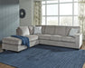 Altari Sleeper Sectional with Chaise - US Furniture & Mattress (Waterbury,CT)*