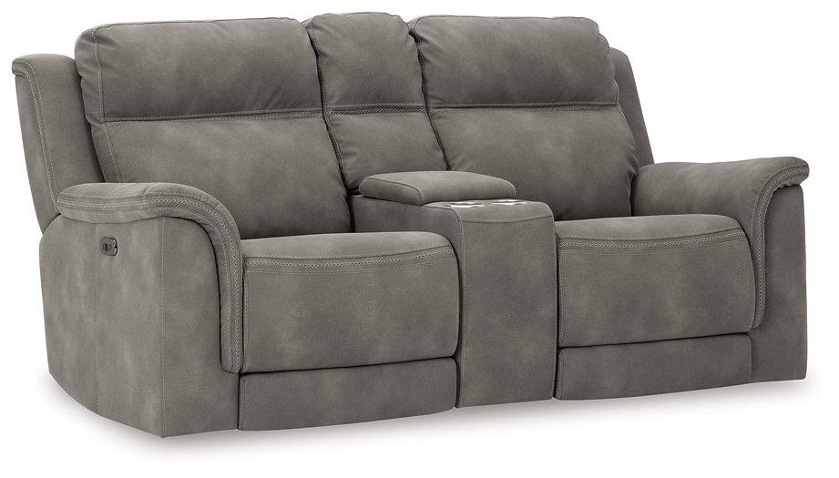 Next-Gen DuraPella Power Reclining Loveseat with Console - US Furniture & Mattress (Waterbury,CT)*
