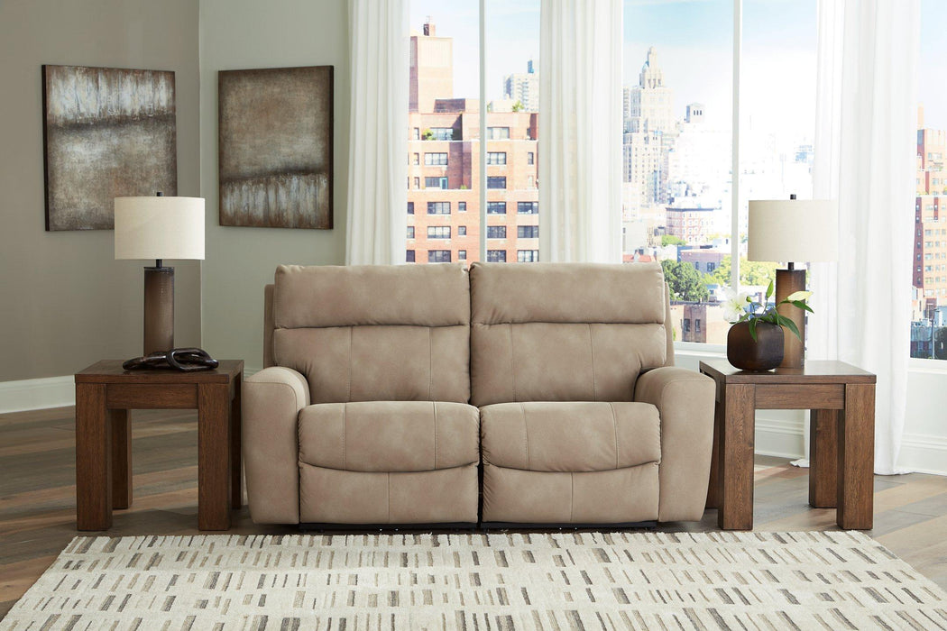 Next-Gen DuraPella Power Reclining Sectional Loveseat - US Furniture & Mattress (Waterbury,CT)*