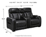 Boyington Power Reclining Loveseat with Console - US Furniture & Mattress (Waterbury,CT)*