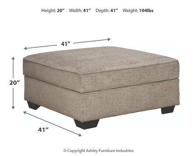 Bovarian Ottoman - US Furniture & Mattress (Waterbury,CT)*